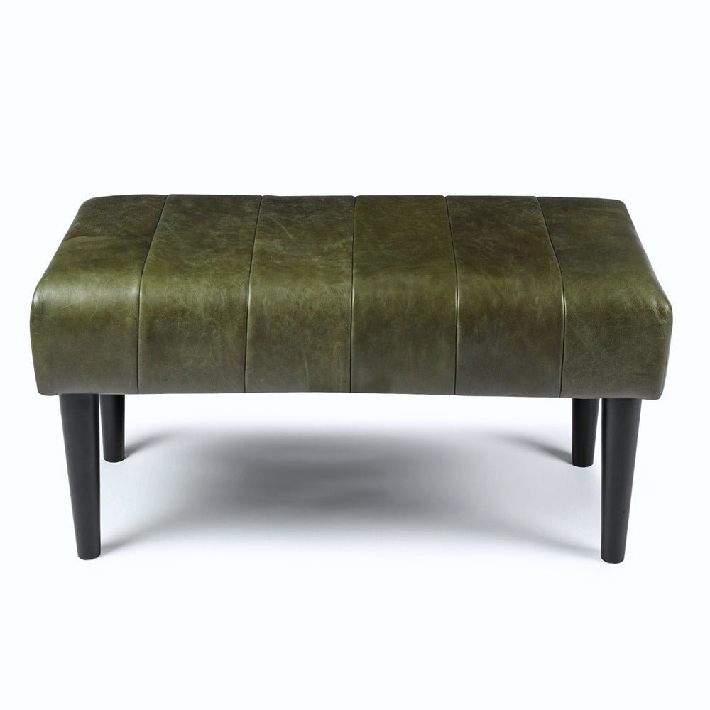 Athea Sitzbank 92 cm - Olivgrün - FURNHOUSE