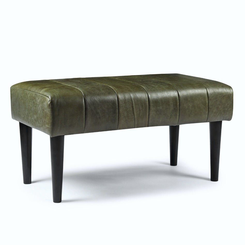 Athea Sitzbank 92 cm - Olivgrün - FURNHOUSE