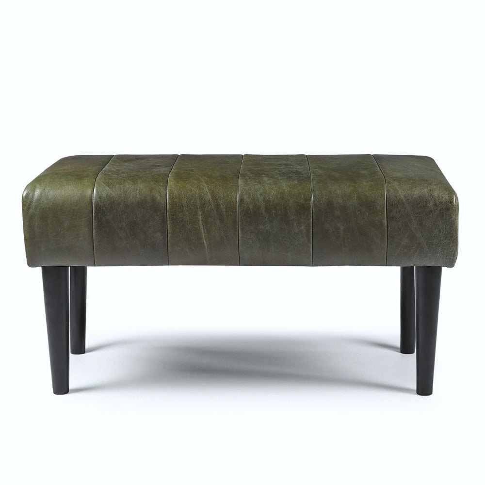 Athea Sitzbank 92 cm - Olivgrün - FURNHOUSE