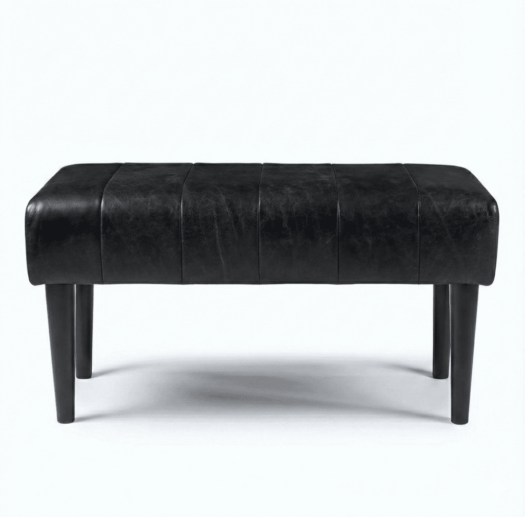 Athea Sitzbank 92 cm - Schwarz - FURNHOUSE