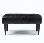 Athea Sitzbank 92 cm - Schwarz - FURNHOUSE