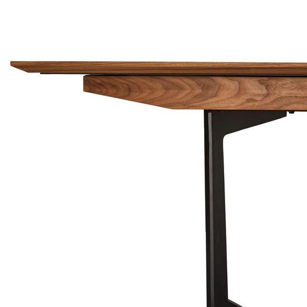 Ausziehbar Esstisch Tokyo - Inklusive 2 Ansteckplatten - Nussbaum 200/250x100 cm - FURNHOUSE