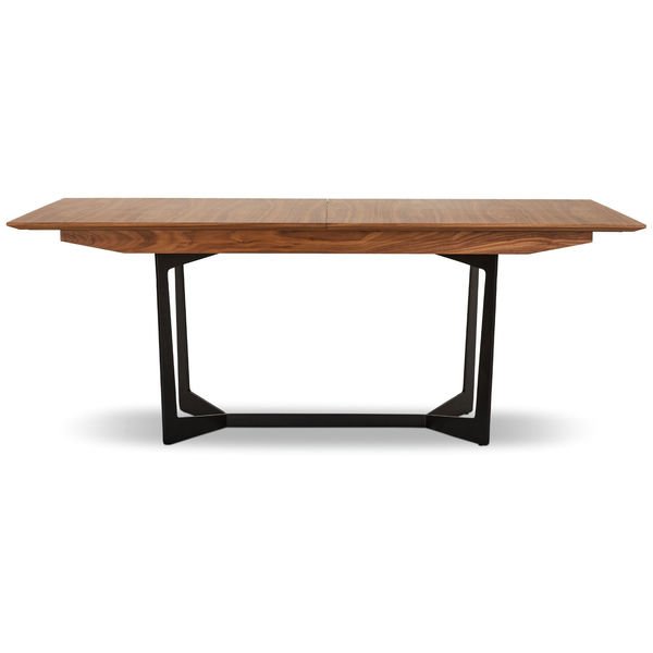 Ausziehbar Esstisch Tokyo - Inklusive 2 Ansteckplatten - Nussbaum 200/250x100 cm - FURNHOUSE