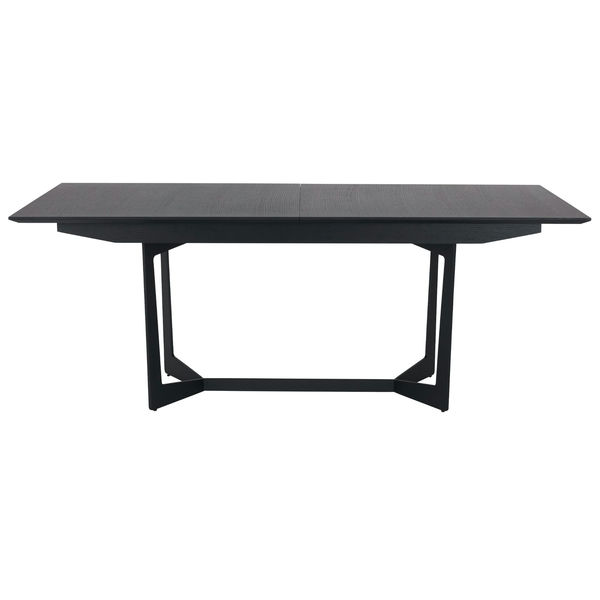 Ausziehbar Esstisch Tokyo - Inklusive 2 Ansteckplatten - Schwarz 200/250x100 cm - FURNHOUSE