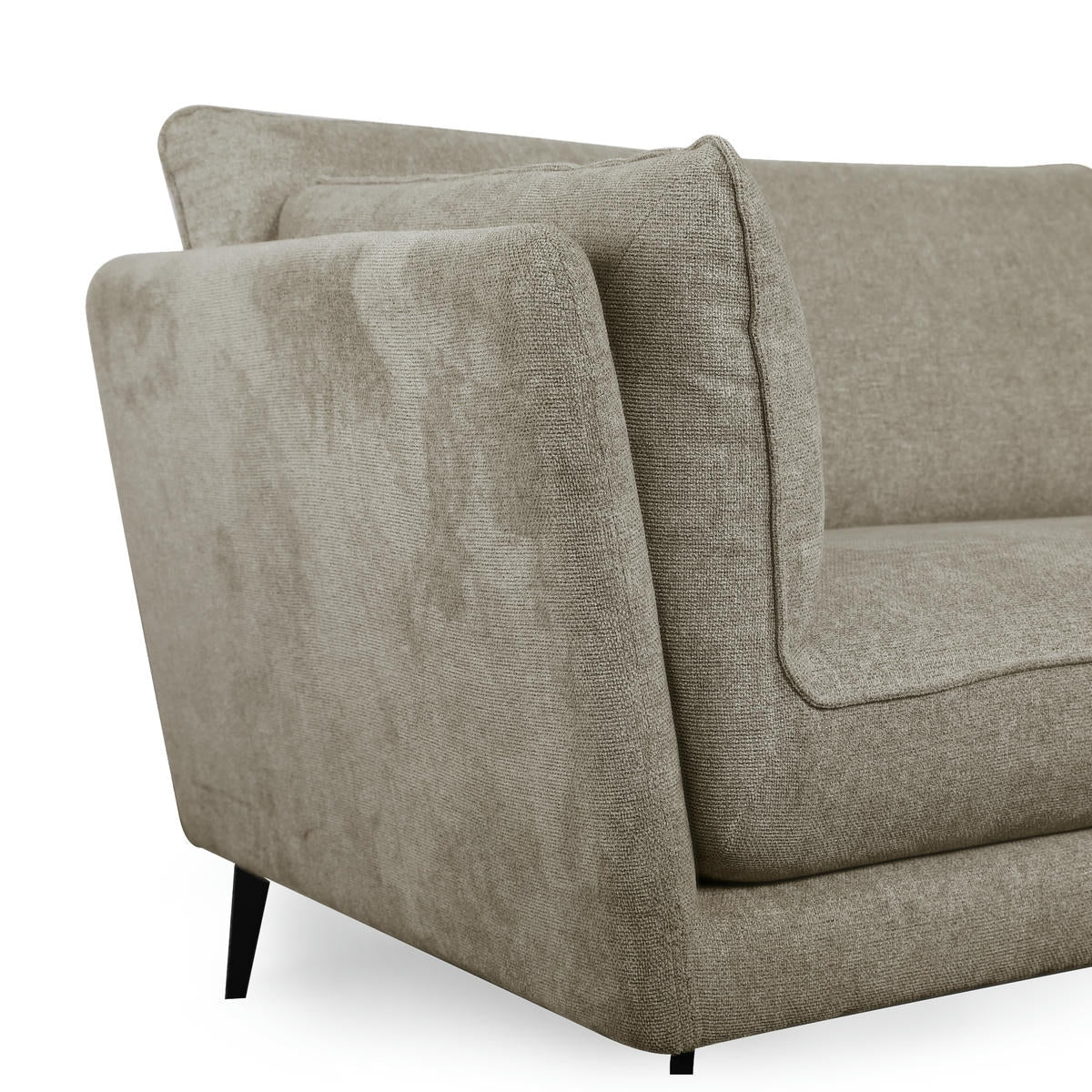Bari 2-Sitzer Sofa - Stoffbezug Beige - FURNHOUSE