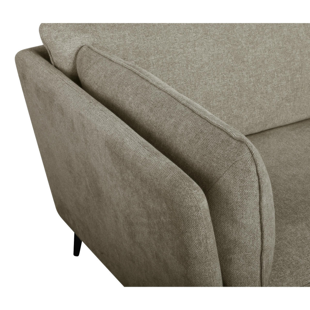 Bari 2-Sitzer Sofa - Stoffbezug Beige - FURNHOUSE