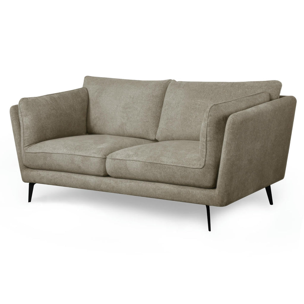 Bari 2-Sitzer Sofa - Stoffbezug Beige - FURNHOUSE