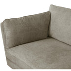 Bari 2-Sitzer Sofa - Stoffbezug Beige - FURNHOUSE