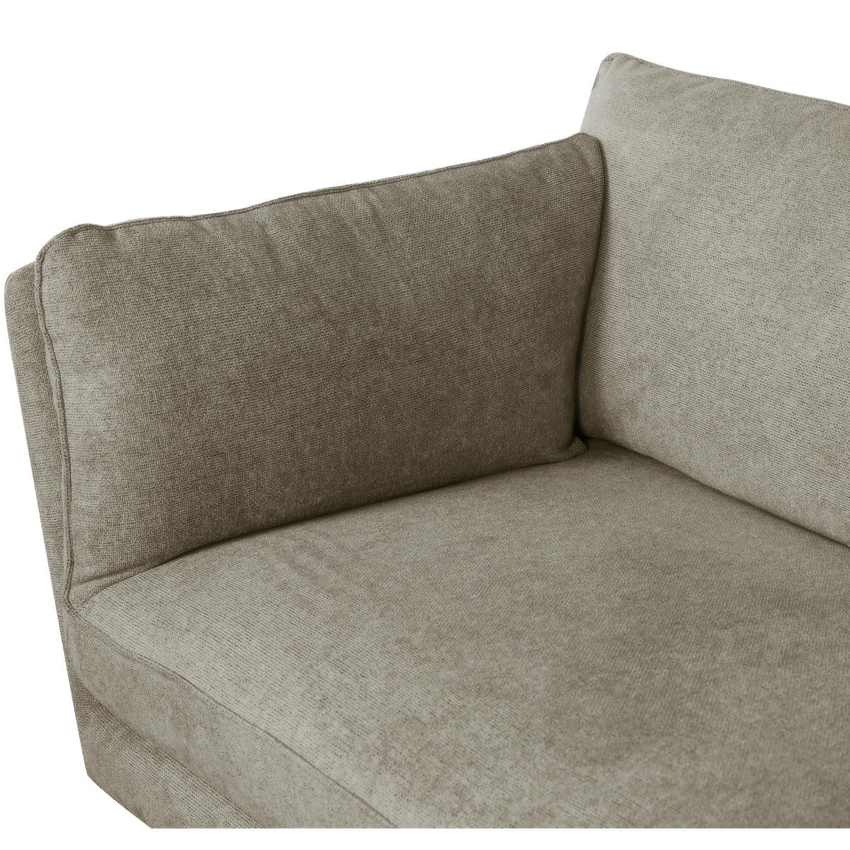 Bari 2-Sitzer Sofa - Stoffbezug Beige - FURNHOUSE