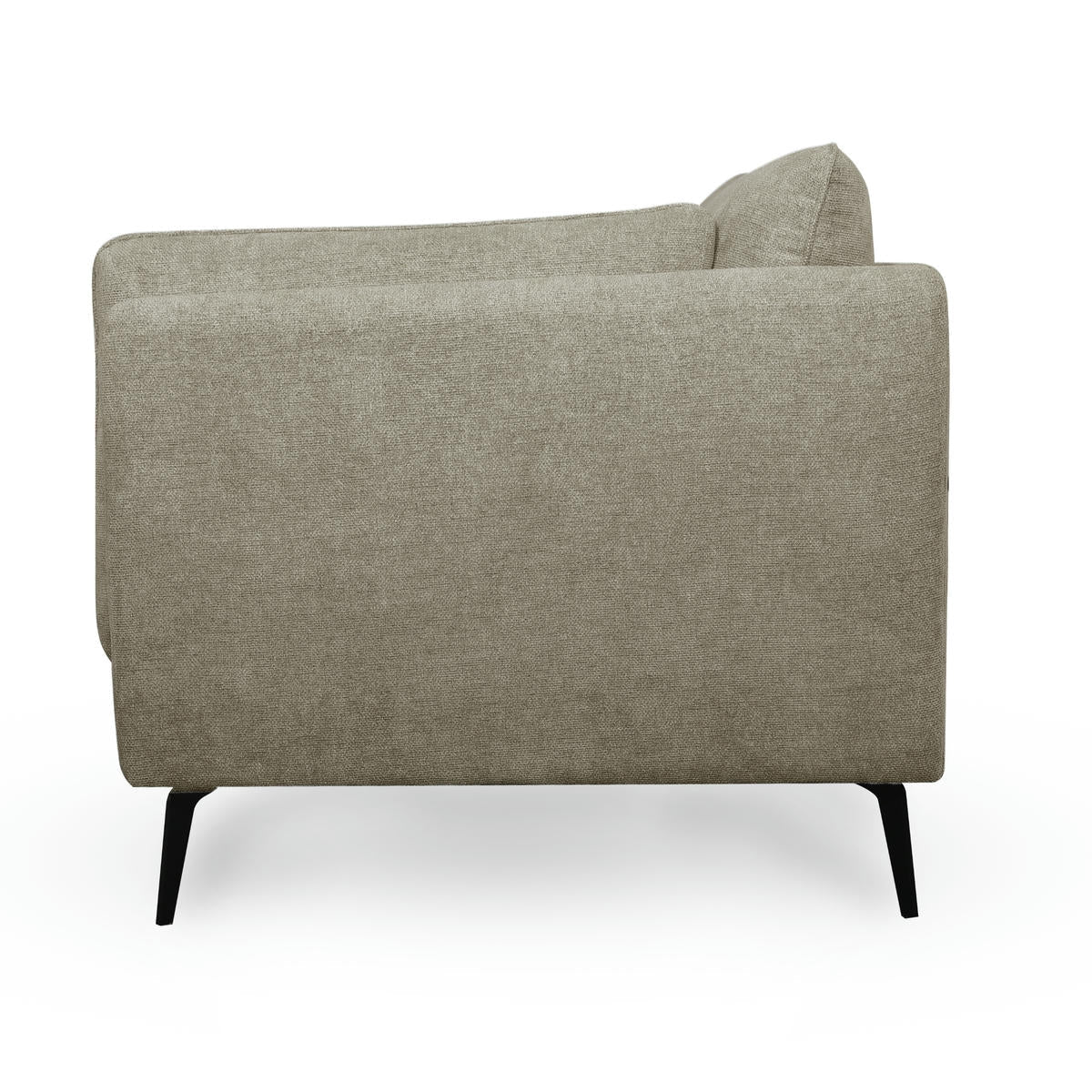 Bari 2-Sitzer Sofa - Stoffbezug Beige - FURNHOUSE