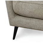 Bari 2-Sitzer Sofa - Stoffbezug Beige - FURNHOUSE