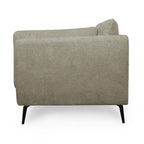 Bari 3-Sitzer Sofa - Stoffbezug Beige - FURNHOUSE