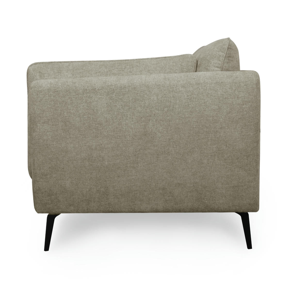 Bari 3-Sitzer Sofa - Stoffbezug Beige - FURNHOUSE