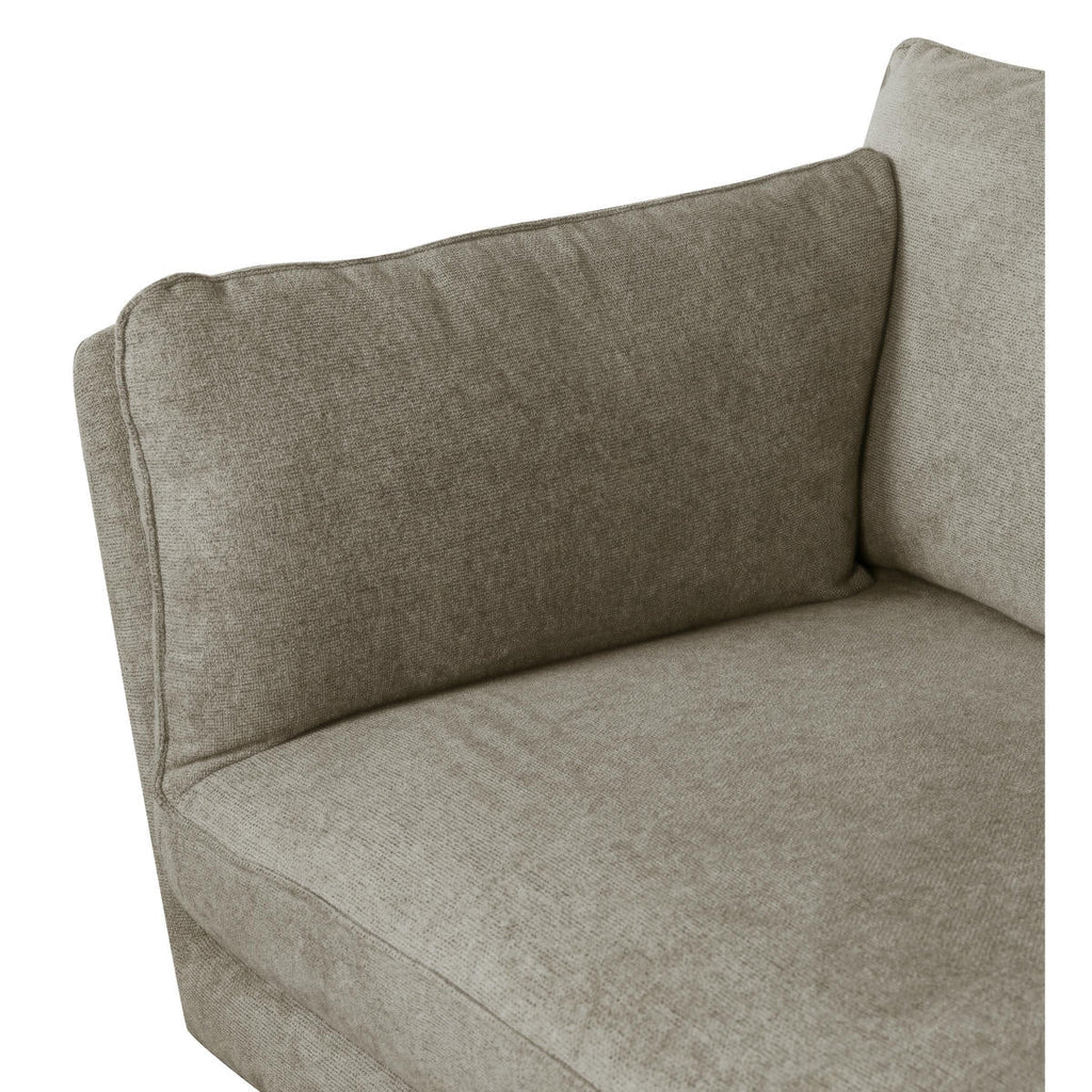 Bari 3-Sitzer Sofa - Stoffbezug Beige - FURNHOUSE