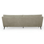 Bari 3-Sitzer Sofa - Stoffbezug Beige - FURNHOUSE