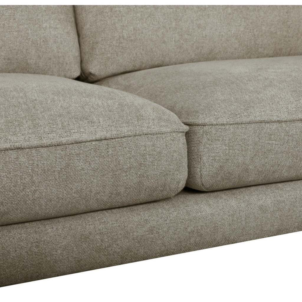 Bari 3-Sitzer Sofa - Stoffbezug Beige - FURNHOUSE