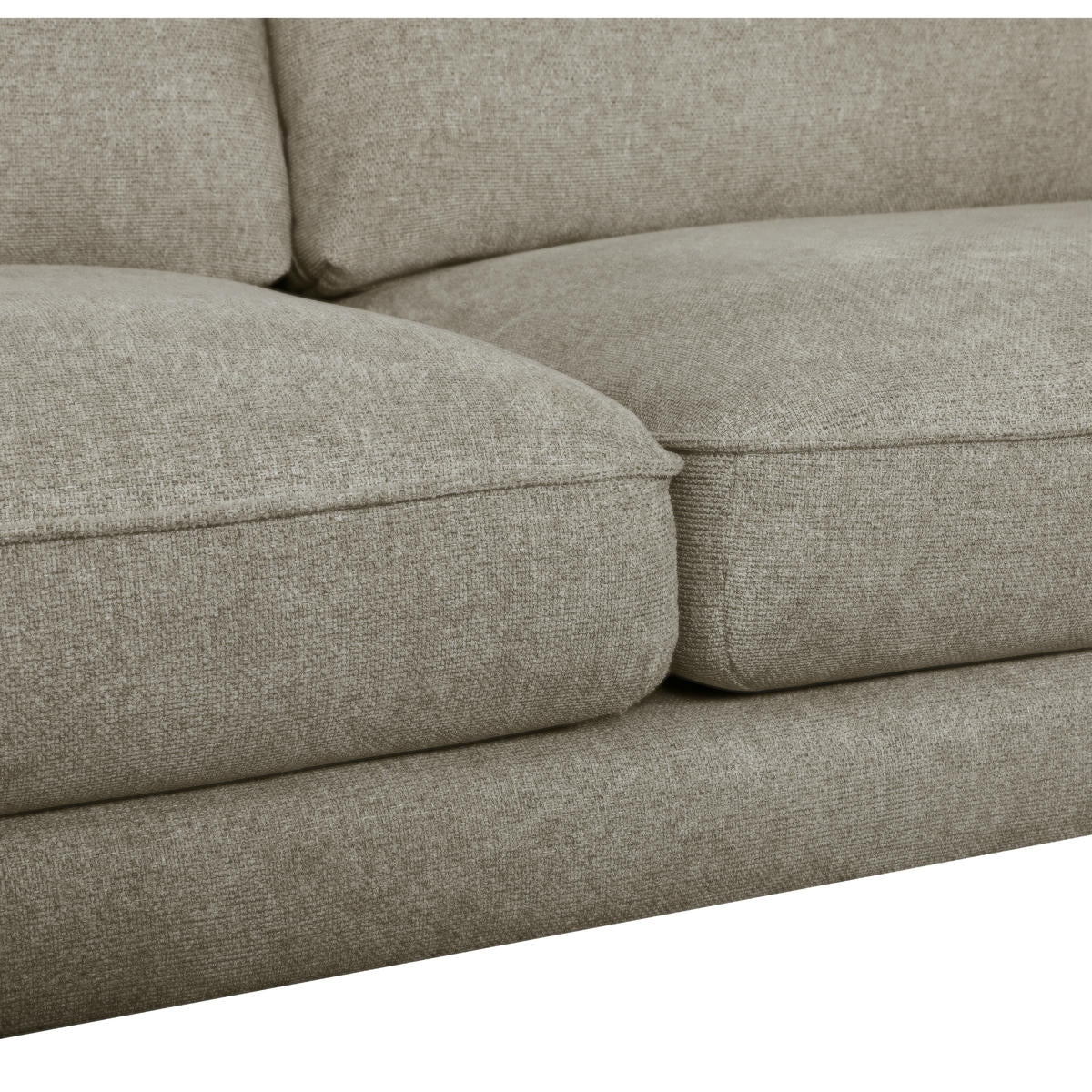 Bari 3-Sitzer Sofa - Stoffbezug Beige - FURNHOUSE
