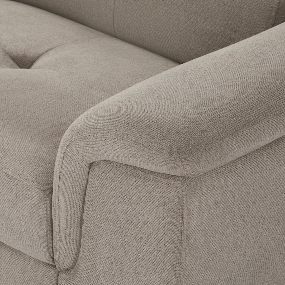 Betis L-Form Ecksofa Links - Stoffbezug Beige - FURNHOUSE