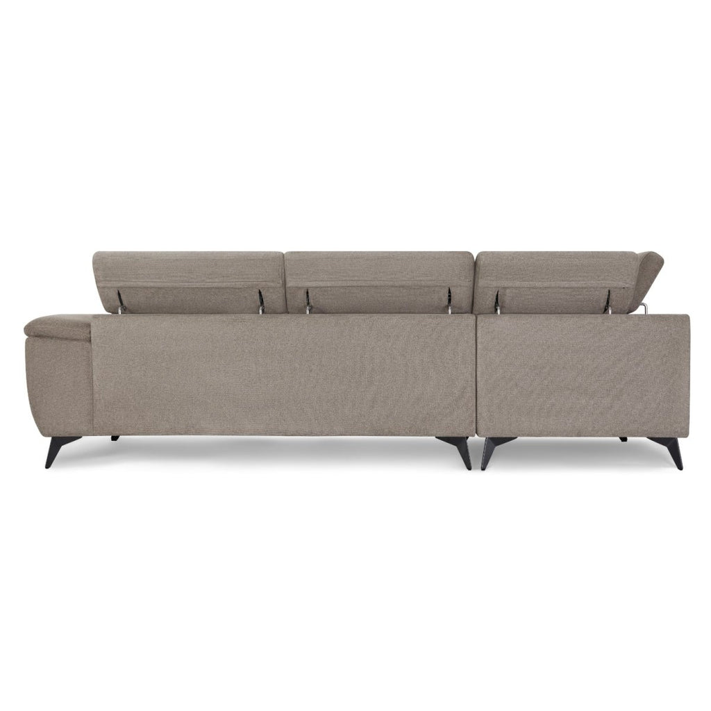 Betis L-Form Ecksofa Links - Stoffbezug Beige - FURNHOUSE