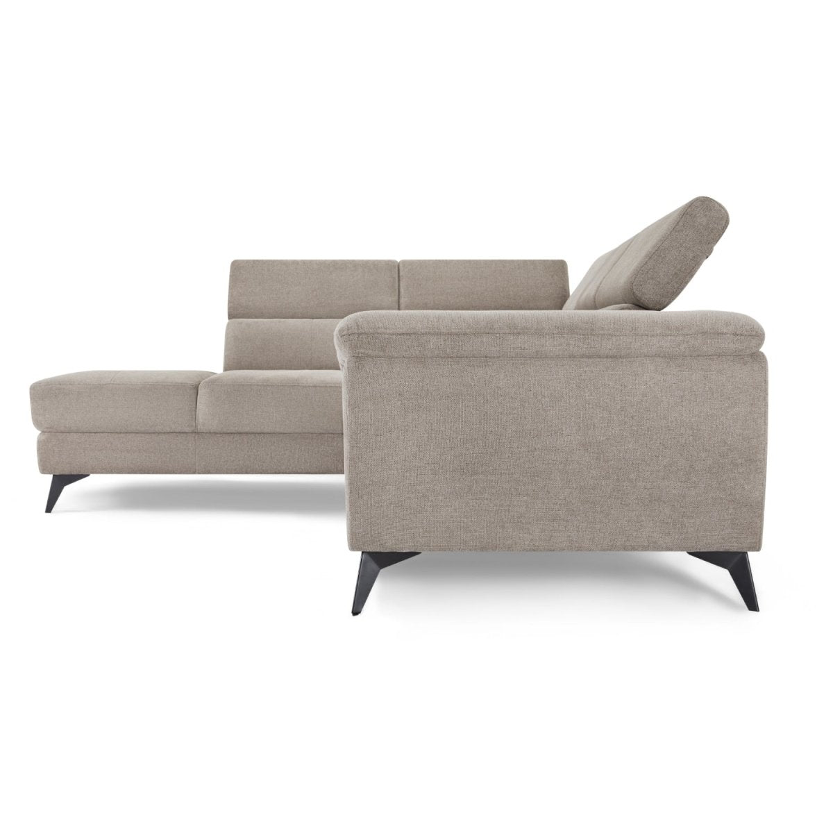 Betis L-Form Ecksofa Links - Stoffbezug Beige - FURNHOUSE