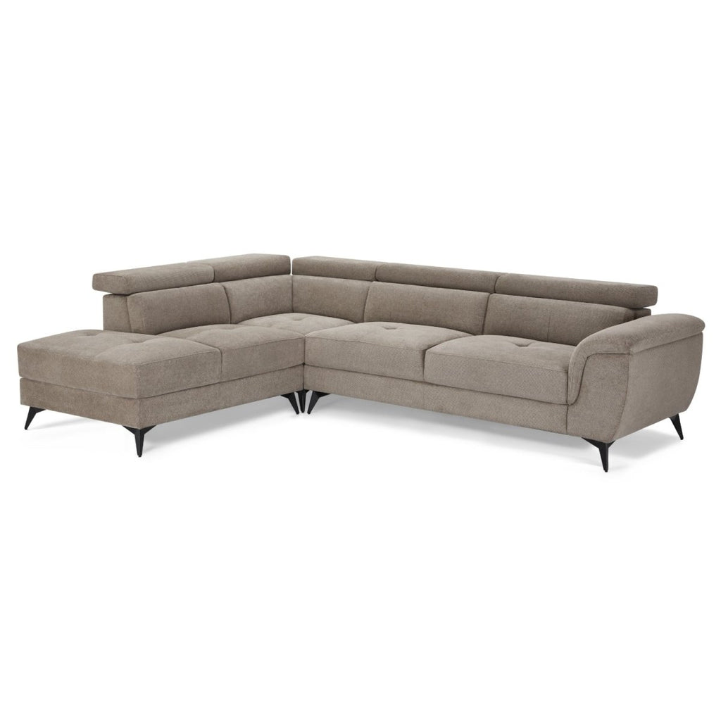 Betis L-Form Ecksofa Links - Stoffbezug Beige - FURNHOUSE