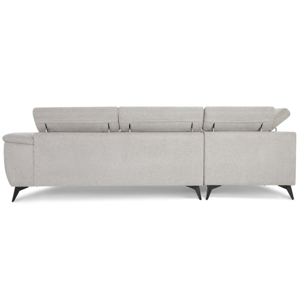 Betis L-Form Ecksofa Links - Stoffbezug Grau - FURNHOUSE