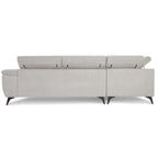 Betis L-Form Ecksofa Links - Stoffbezug Grau - FURNHOUSE