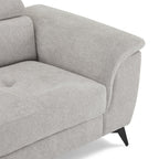 Betis L-Form Ecksofa Links - Stoffbezug Grau - FURNHOUSE