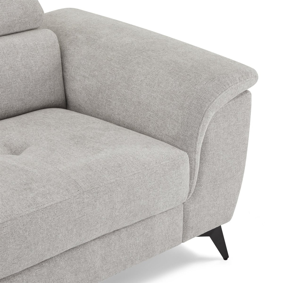 Betis L-Form Ecksofa Links - Stoffbezug Grau - FURNHOUSE