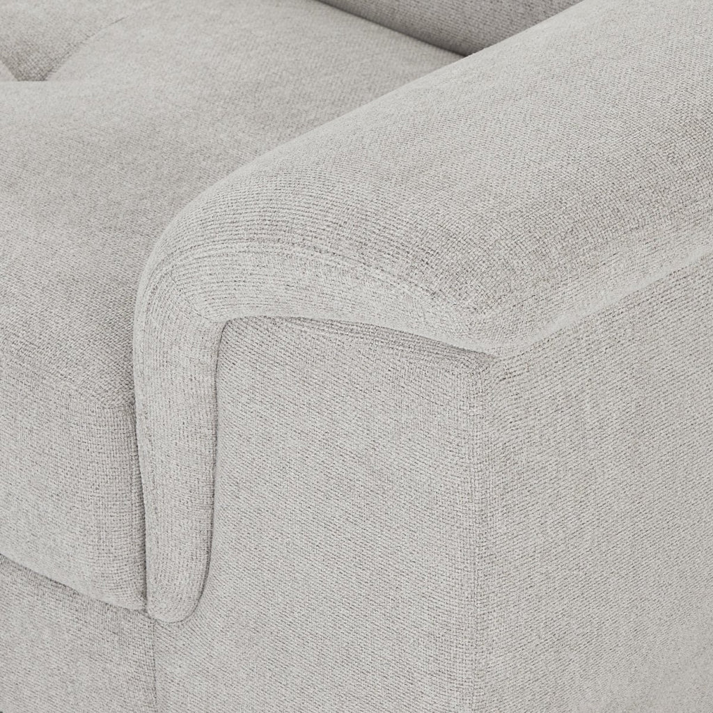 Betis L-Form Ecksofa Links - Stoffbezug Grau - FURNHOUSE