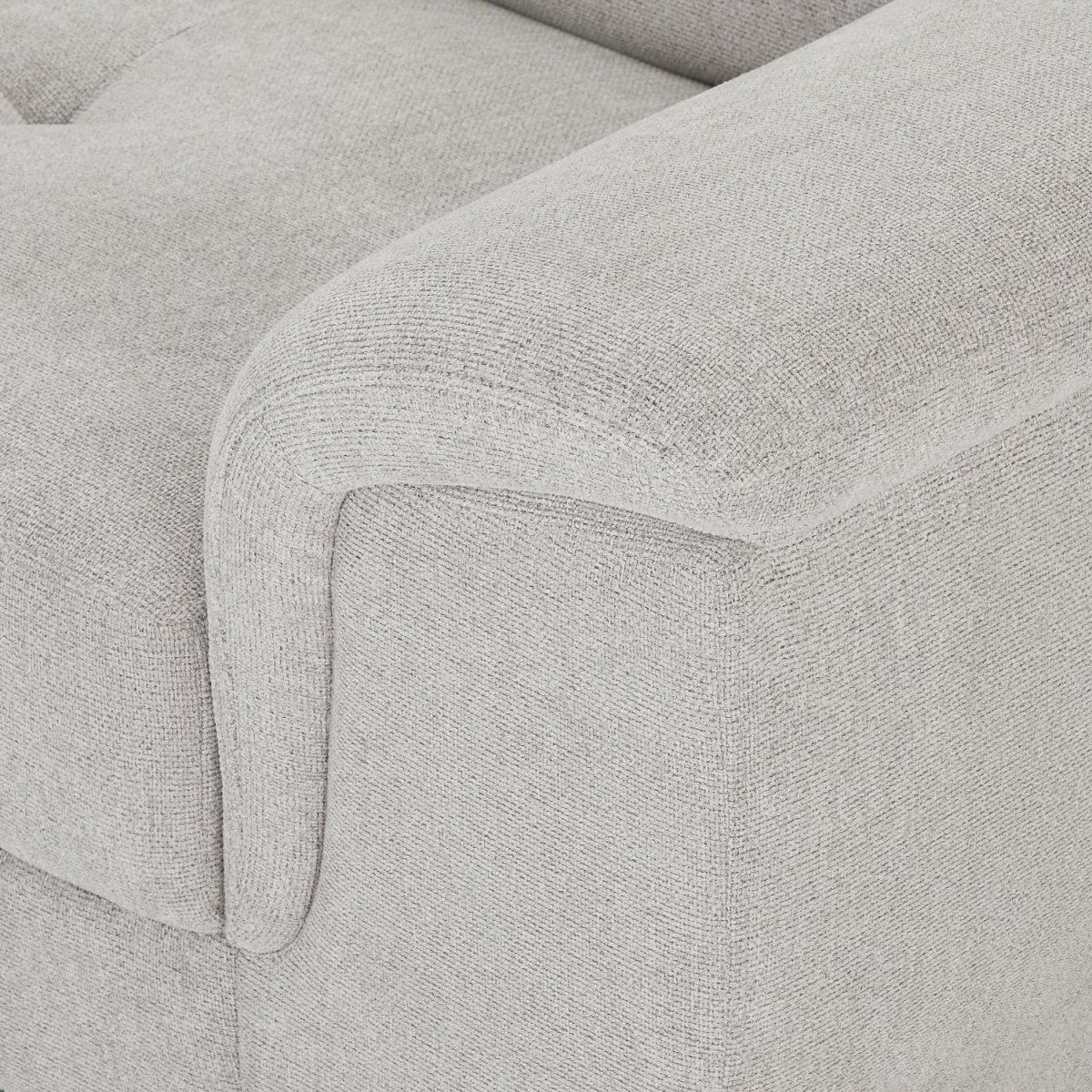 Betis L-Form Ecksofa Links - Stoffbezug Grau - FURNHOUSE