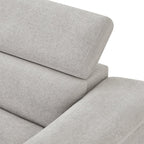 Betis L-Form Ecksofa Links - Stoffbezug Grau - FURNHOUSE