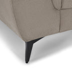 Betis L-Form Ecksofa Rechts - Stoffbezug Beige - FURNHOUSE