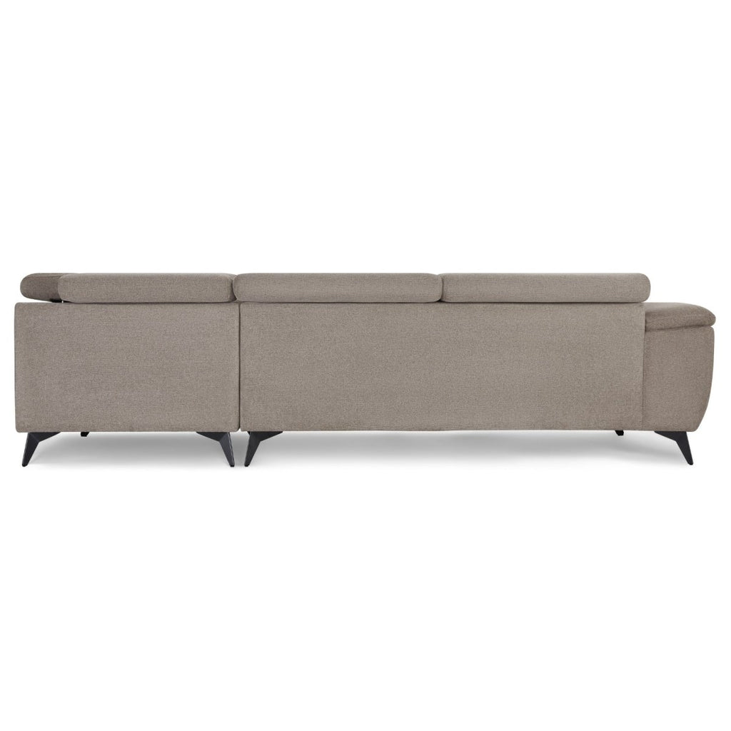 Betis L-Form Ecksofa Rechts - Stoffbezug Beige - FURNHOUSE