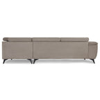 Betis L-Form Ecksofa Rechts - Stoffbezug Beige - FURNHOUSE