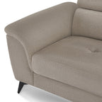 Betis L-Form Ecksofa Rechts - Stoffbezug Beige - FURNHOUSE