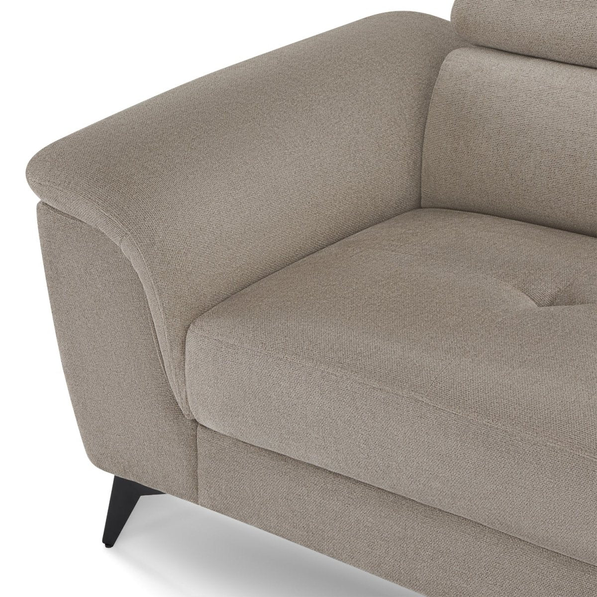 Betis L-Form Ecksofa Rechts - Stoffbezug Beige - FURNHOUSE