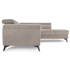 Betis L-Form Ecksofa Rechts - Stoffbezug Beige - FURNHOUSE