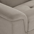 Betis L-Form Ecksofa Rechts - Stoffbezug Beige - FURNHOUSE