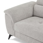 Betis L-Form Ecksofa Rechts - Stoffbezug Grau - FURNHOUSE