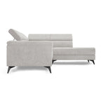 Betis L-Form Ecksofa Rechts - Stoffbezug Grau - FURNHOUSE