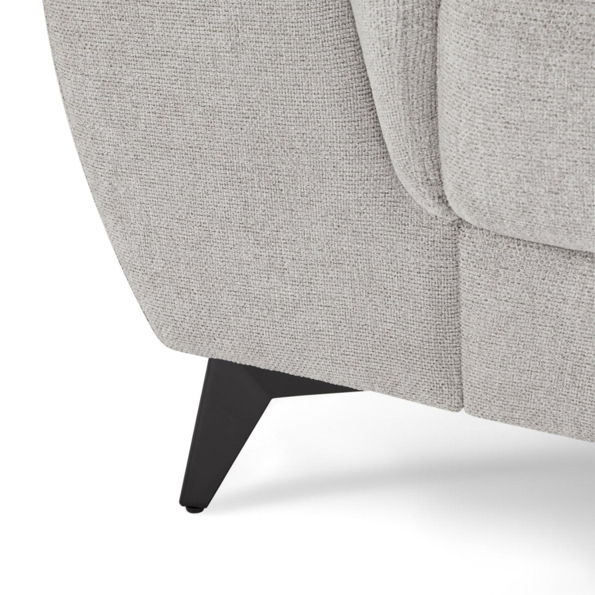 Betis L-Form Ecksofa Rechts - Stoffbezug Grau - FURNHOUSE