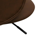 Bobo Bürostuhl - Kunstleder Dunkelbraun - FURNHOUSE