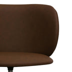 Bobo Bürostuhl - Kunstleder Dunkelbraun - FURNHOUSE