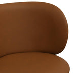 Bobo Bürostuhl - Kunstleder Hellbraun - FURNHOUSE