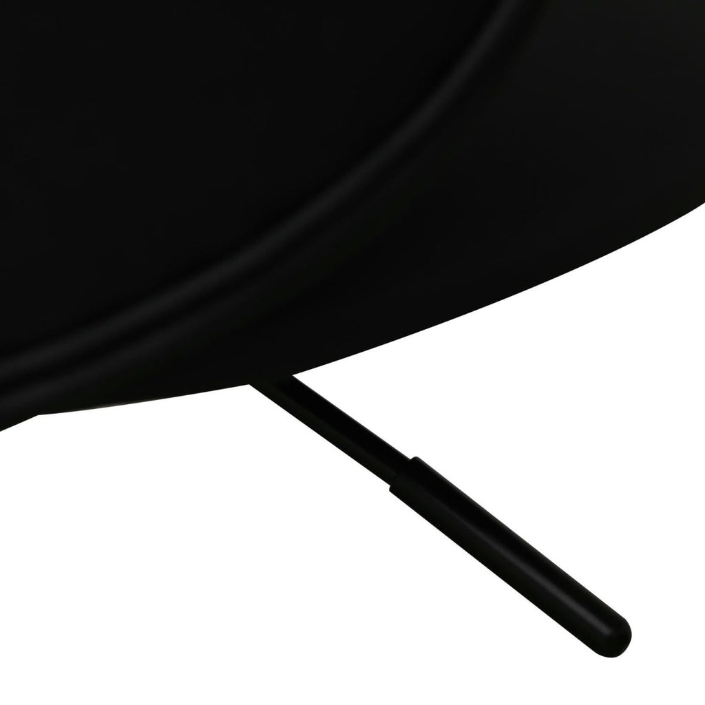 Bobo Bürostuhl - Kunstleder Schwarz - FURNHOUSE