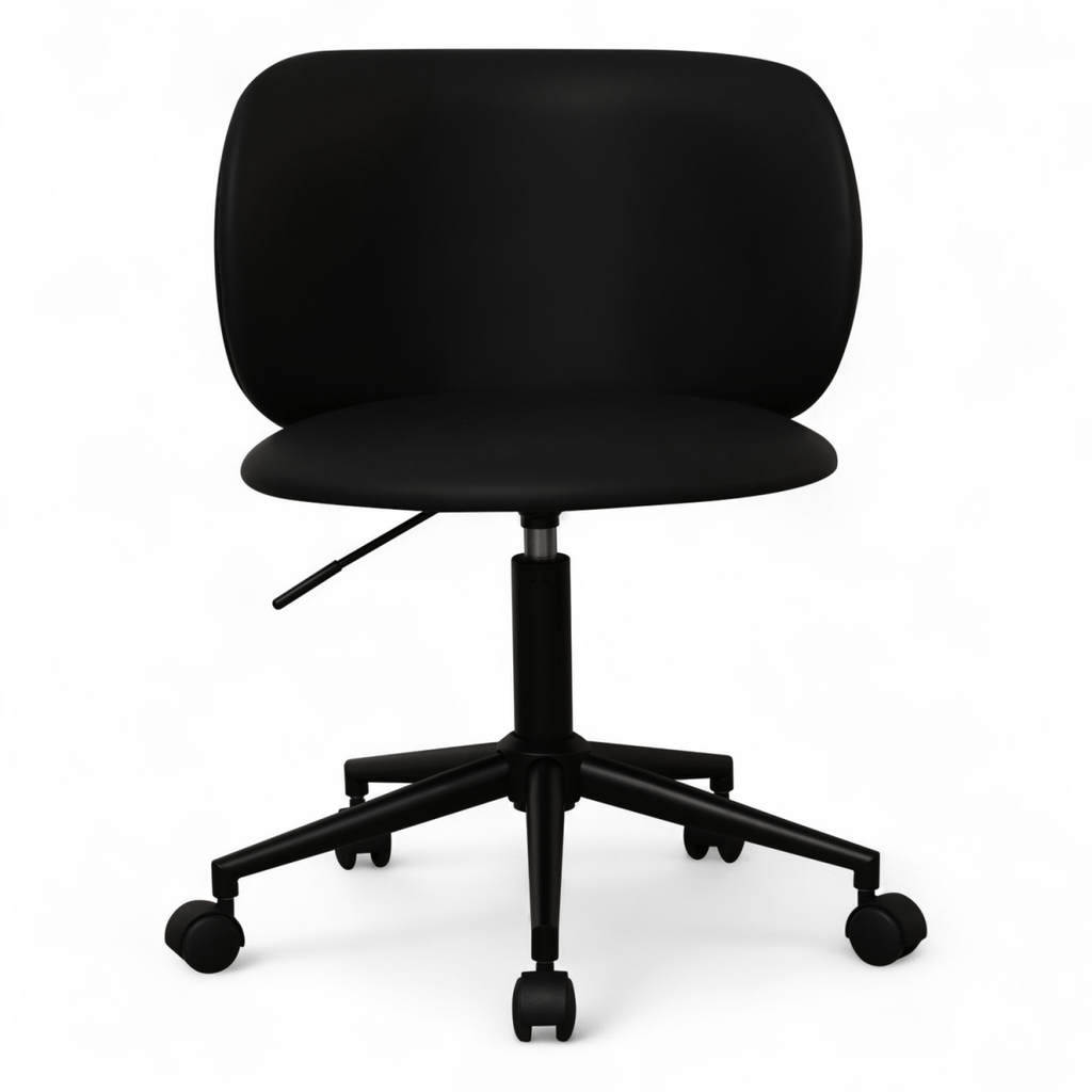 Bobo Bürostuhl - Kunstleder Schwarz - FURNHOUSE