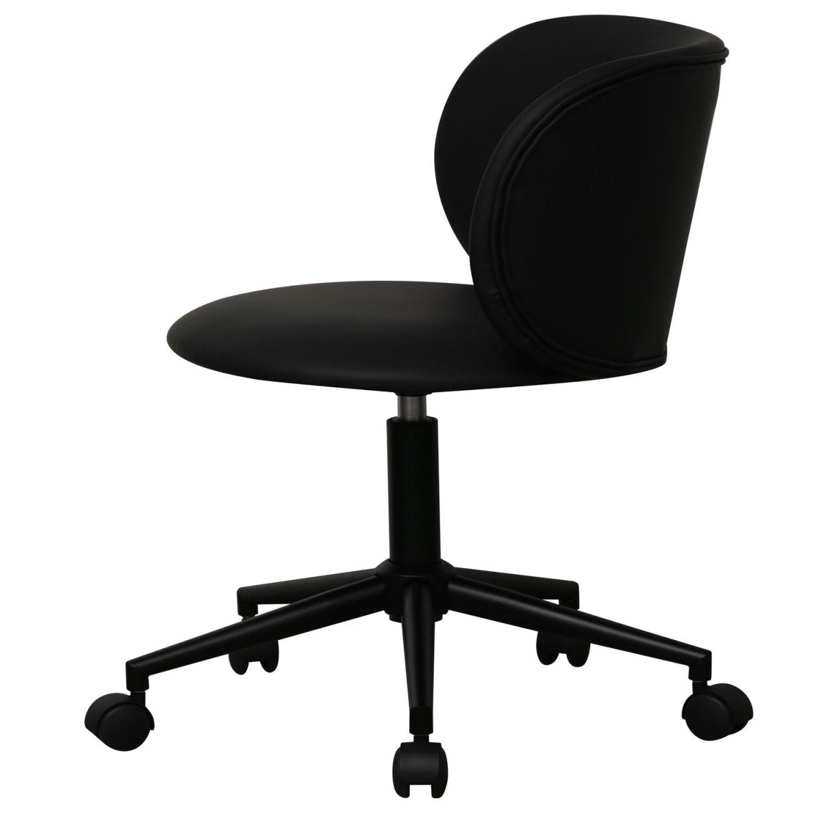 Bobo Bürostuhl - Kunstleder Schwarz - FURNHOUSE