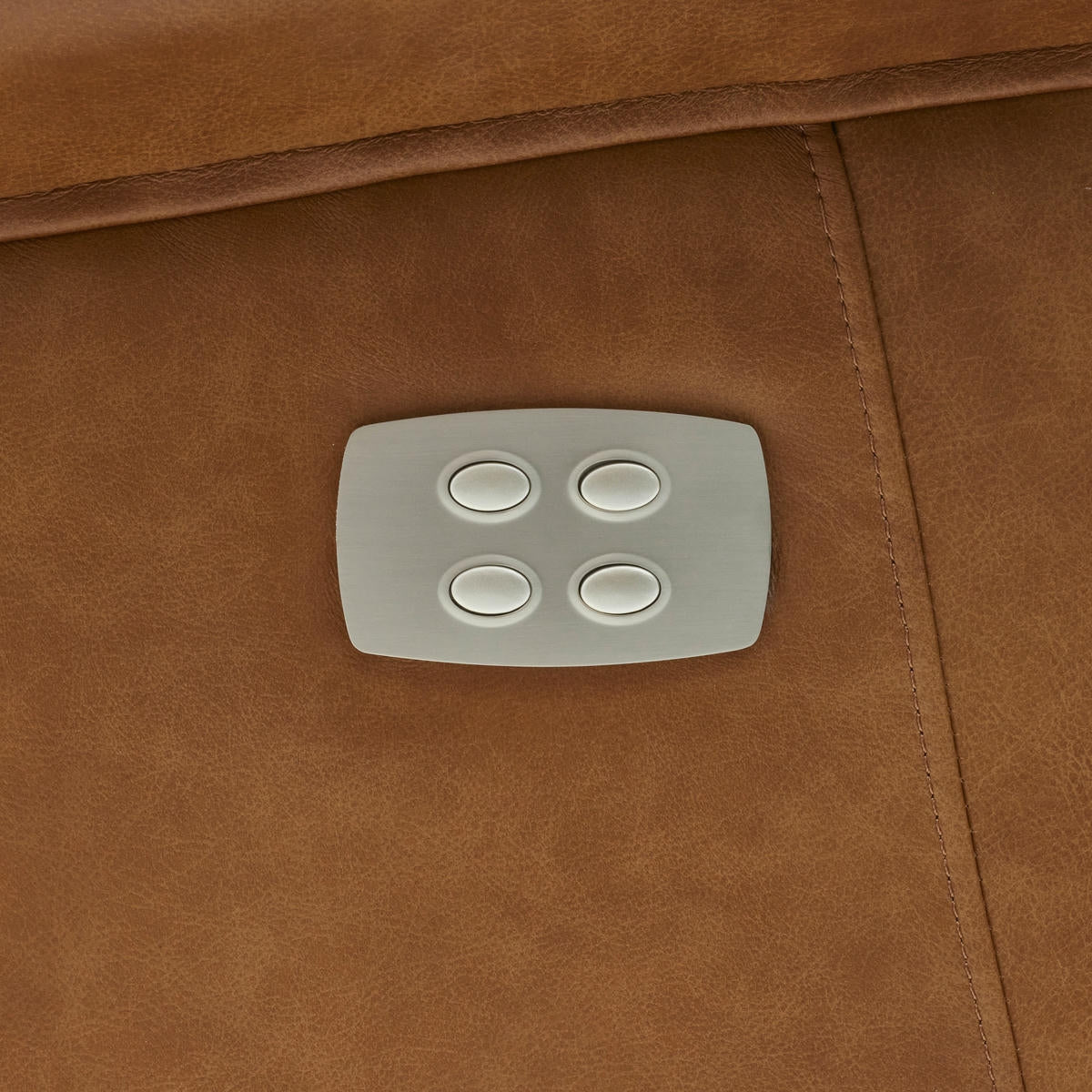 Bonanza Elektrischer Relaxsessel - Echtleder Cognac Braun - FURNHOUSE