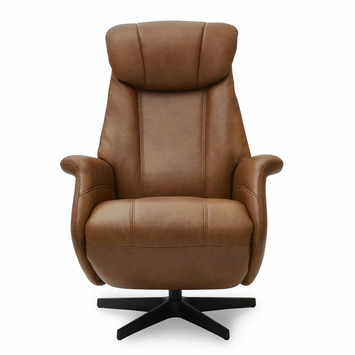 Bonanza Elektrischer Relaxsessel - Echtleder Cognac Braun - FURNHOUSE